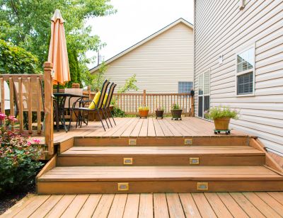 Completed Deck with Furniture