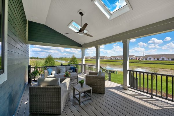Cost of Covered Deck Construction in Brick