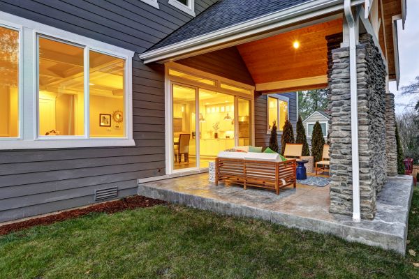 Cost of Back Porch Construction in Brick