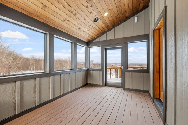 Cost of Porch Ceiling Installation in Brick