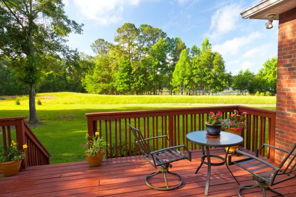 Cost of Garden Deck Installation in Brick