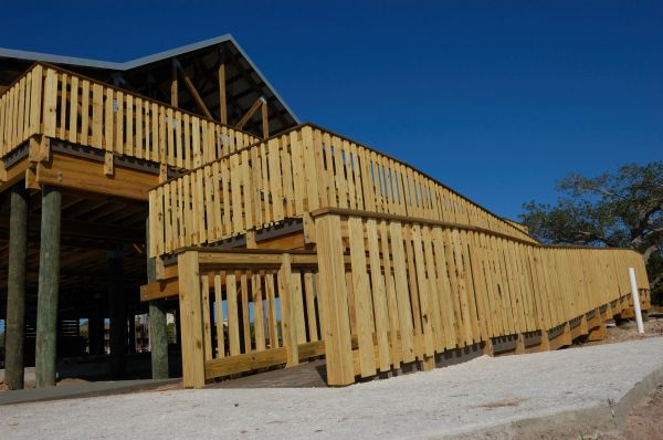 Cost of Wood Ramp Construction in Brick