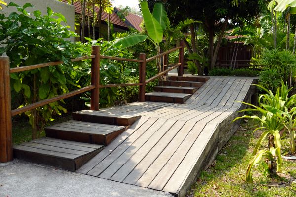 Cost of Wood Ramp Installation in Brick