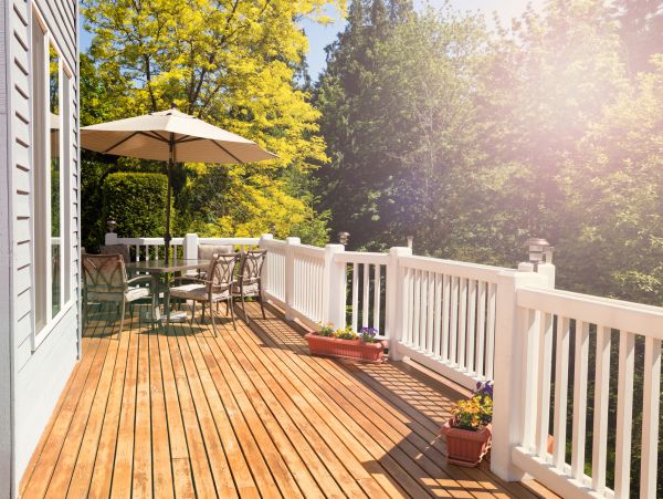 Cost of Cedar Deck Installation in Brick