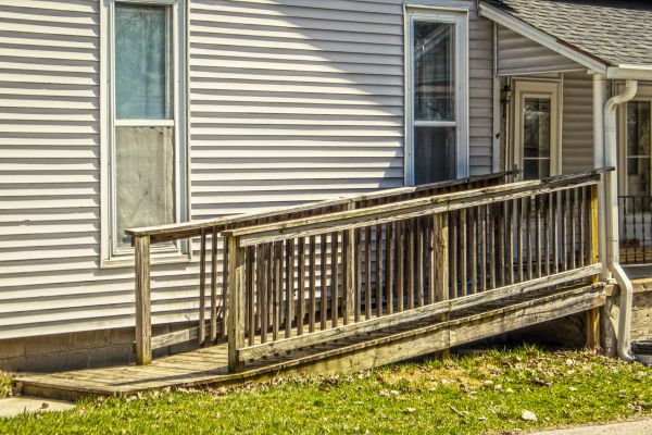 Cost of Porch Ramp Construction in Brick