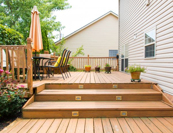 Cost of Wooden Patio Installation in Brick