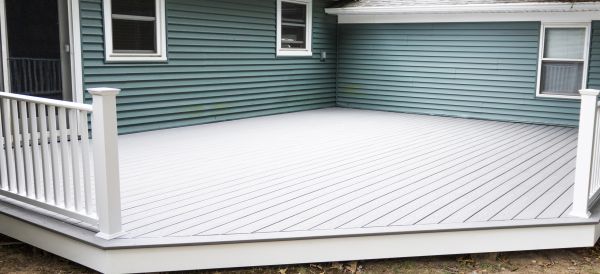 Cost of Vinyl Decking Installation in Brick