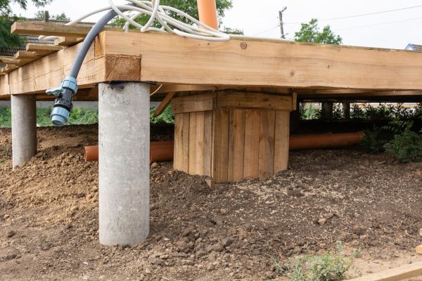 Cost of Deck Foundation Repair in Brick